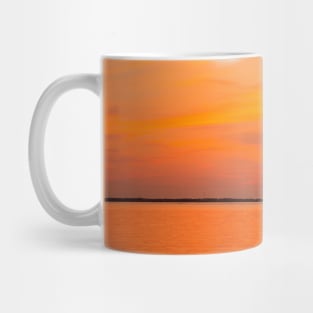 Orange Fading to Black Mug